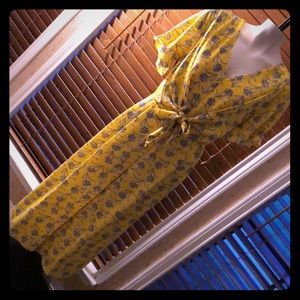 Yellow Gianni Bini romper